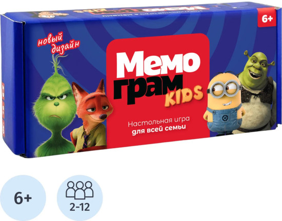 Игра настольная «Мемограм Kids»