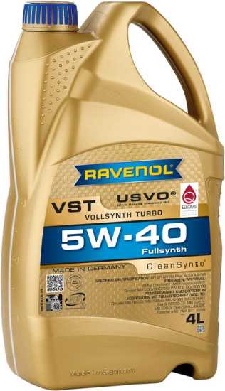 Моторное масло RAVENOL VST 5W-40