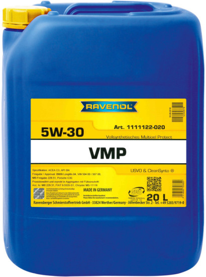 Моторное масло RAVENOL VMP 5W-30