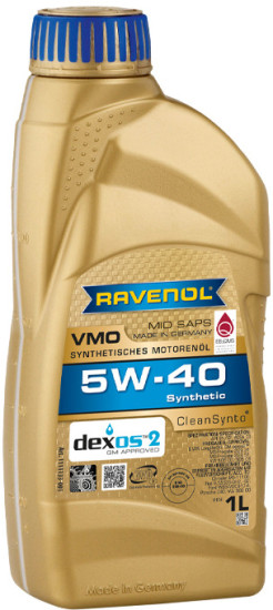 Моторное масло RAVENOL VMO 5W-40
