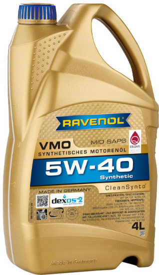 Моторное масло RAVENOL VMO 5W-40