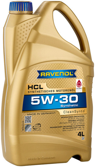 Моторное масло RAVENOL HCL 5W-30