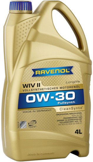 Моторное масло RAVENOL WIV II 0W-30
