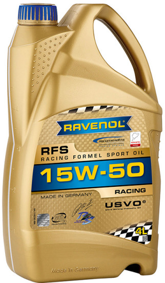 Моторное масло гоночное RAVENOL RFS Racing Formel Sport 15W-50