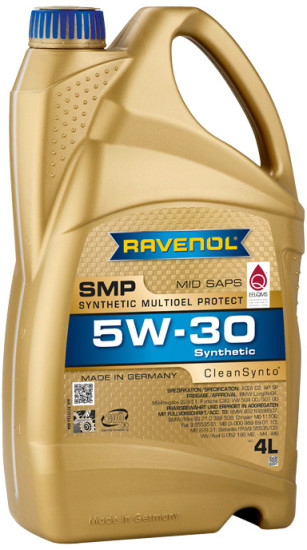 Моторное масло RAVENOL SMP 5W-30