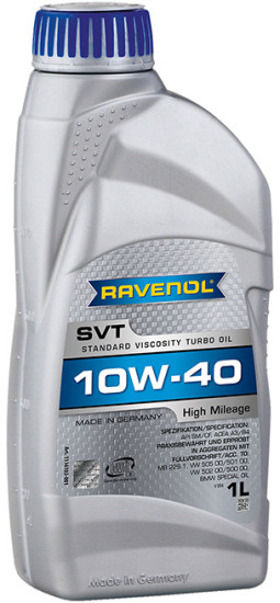 Моторное масло RAVENOL SVT 10W-40 для автомобилей с большим пробегом