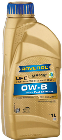 Моторное масло RAVENOL UFE Ultra Fuel Economy 0W-8