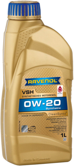 Моторное масло RAVENOL VSH 0W-20