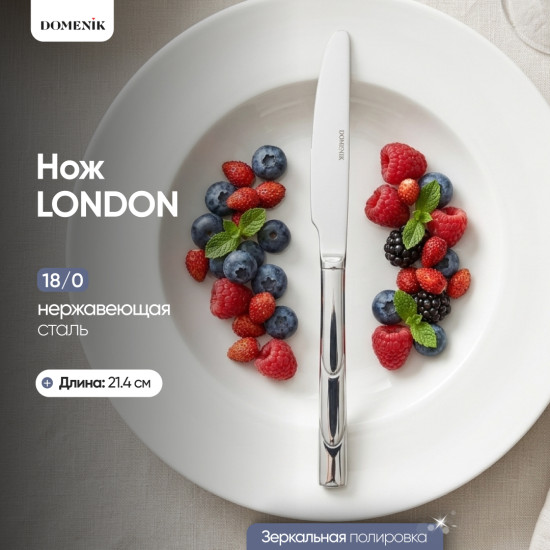 Нож столовый London