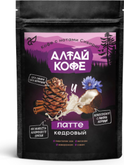 Кедровый напиток «Латте кедровый»