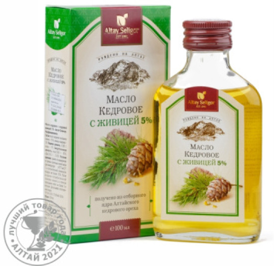 Масло кедровое с кедровой живицей