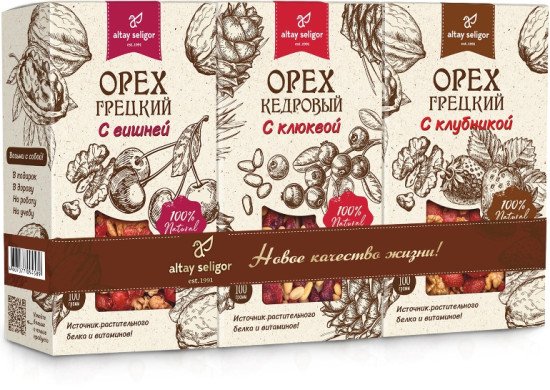 Набор орехово-ягодных смесей