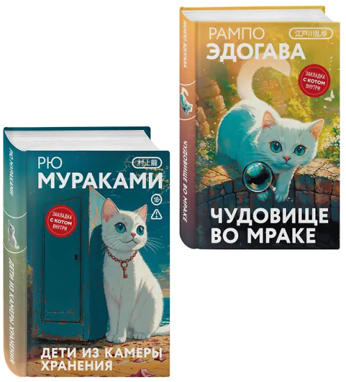 Дети из камеры хранения. Чудовище во мраке. Комплект из 2 книг