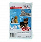 Пеленки впитывающие NAPPY, 60 х 40 см, целлюлозные, 10 шт