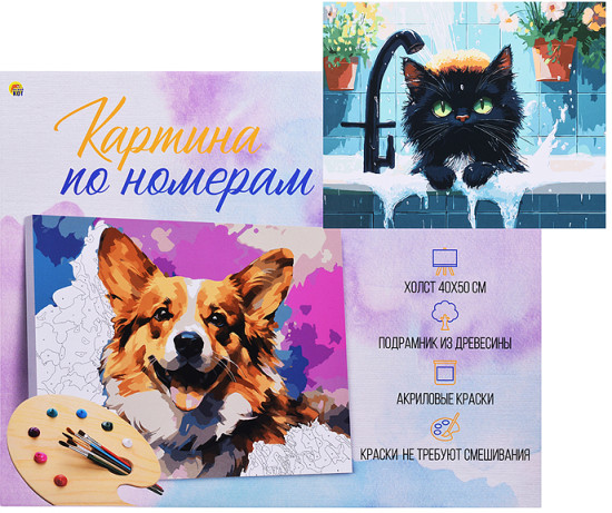 Картина по номерам «Банный день»