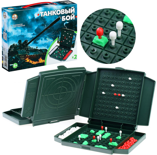 Настольная игра Дженга «Танковый бой»