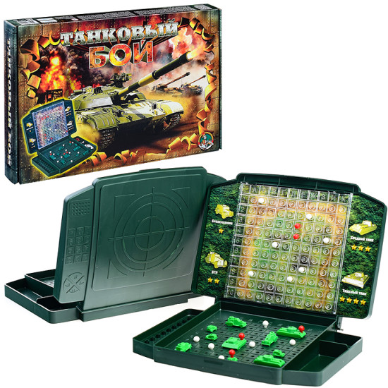 Настольная игра Дженга «Танковый бой»