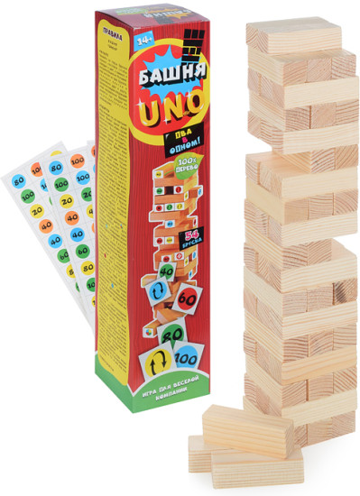Настольная игра Дженга «UNdirO»