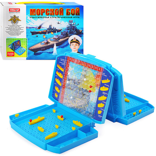 Настольная игра Дженга «Морской бой»