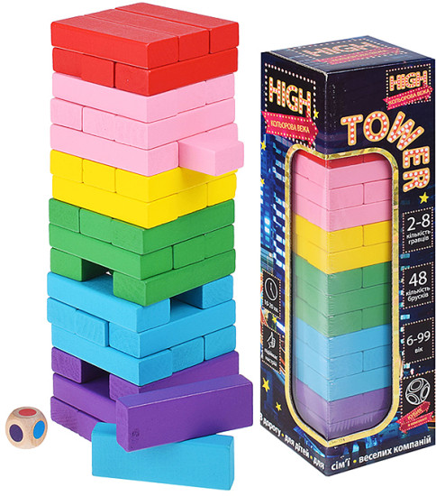 Настольная игра Дженга «High Tower»