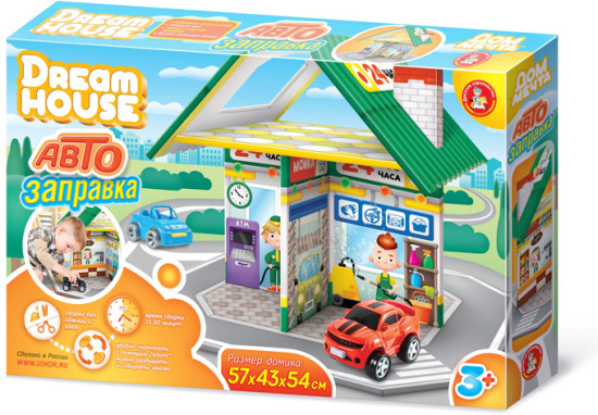 Настольная игра Дженга «Автозаправка»