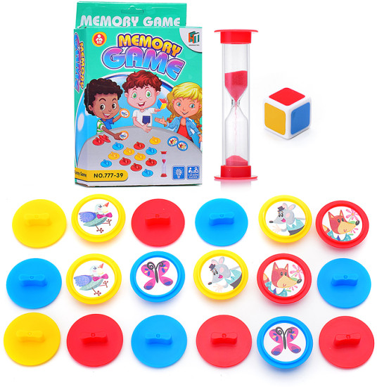 Настольная игра Дженга «Мемори. Животные»