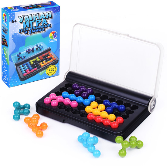 Настольная игра Дженга «Умная игра для умников и умниц»