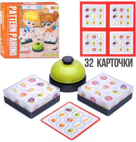 Настольная игра Дженга «Кто быстрей? Фрукты.»