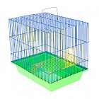 Клетка для грызунов «Гризли 3» с металлическими полками и лесенками, 41 х 30 х 38 см