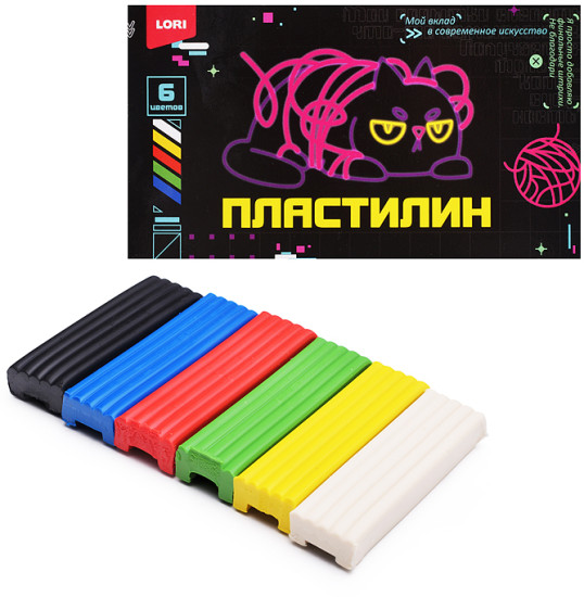 Пластилин «Киберкотики»