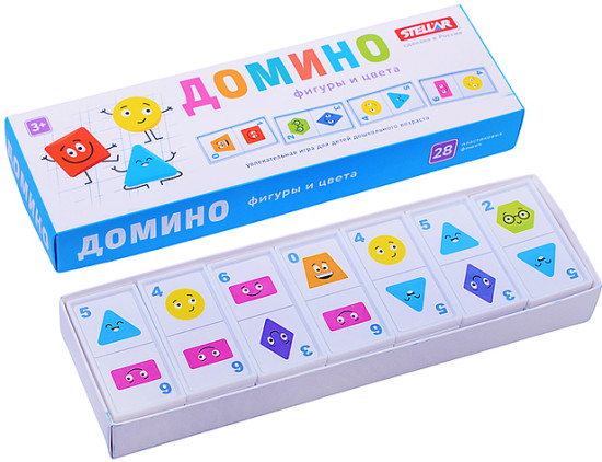 Домино «Фигуры и цвета»