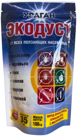 Дуст Ураган Экодуст 100 г