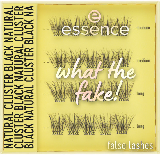 Ресницы накладные «What The Fake! False Lashe. 06 Natural Cluster Black»