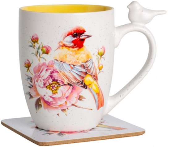 Кружка Spring bird с костером