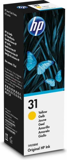 Оригинальный желтый картридж HP 31