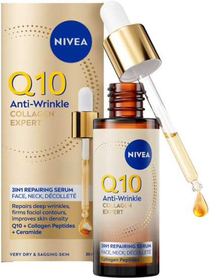 Сыворотка против морщин восстанавливающая с коллагеном «Q10 Anti-Wrinkle Collagen Expert»