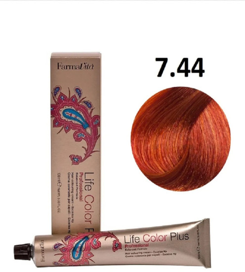 Life Color Plus 7.44 краситель блондин насыщенный медный