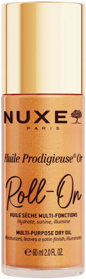 Масло сухое мерцающее для тела и лица «Huile Prodigieuse Or. Золото Roll-On»