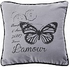 Подушка «Бабочки» (45х45 см, 20% хлопок, 80% полиэстер)