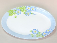 Блюдо овальное Og Shell Blue