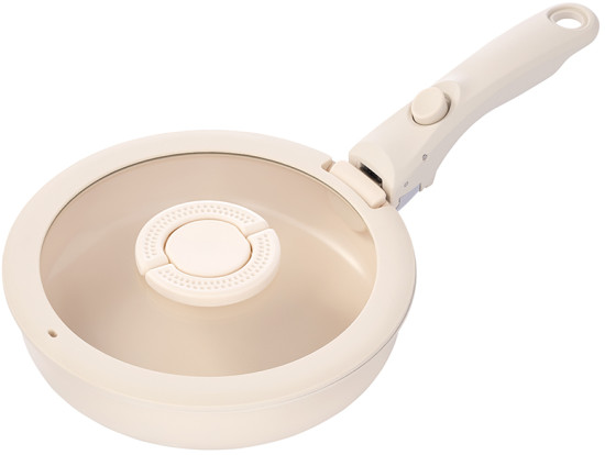 Сковорода с крышкой и съемной ручкой «Smart Ceramic»