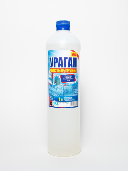 Жидкость Ураган Чистые трубы 1 л