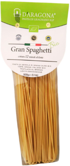 Паста натуральная Спагеттони «Pasta Gran Spaghetti Bio»