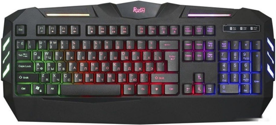 Клавиатура игровая RUSH Interstellar 309 USB черная