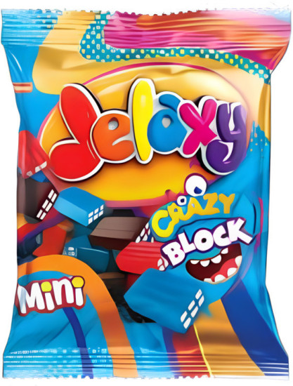 Жевательный мармелад Jelaxy Liquorice Mini Bar Mix 80 гр