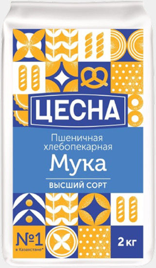 Мука высший сорт, 2 кг