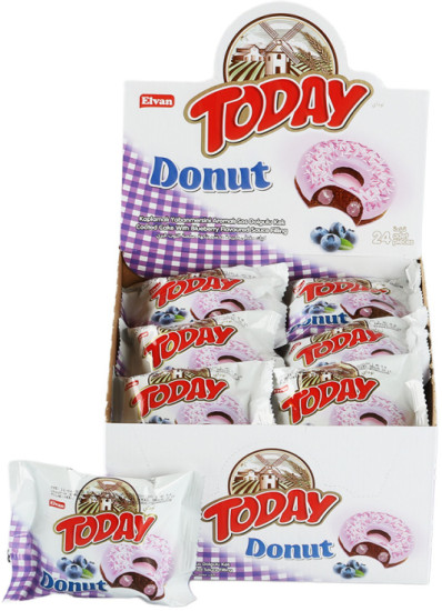 Today Donut Blueberry 40 гр (24 шт).