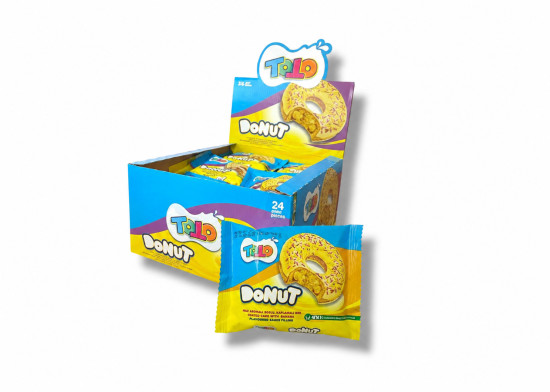 TOTO DONUT BANANA 40 гр (24 шт).
