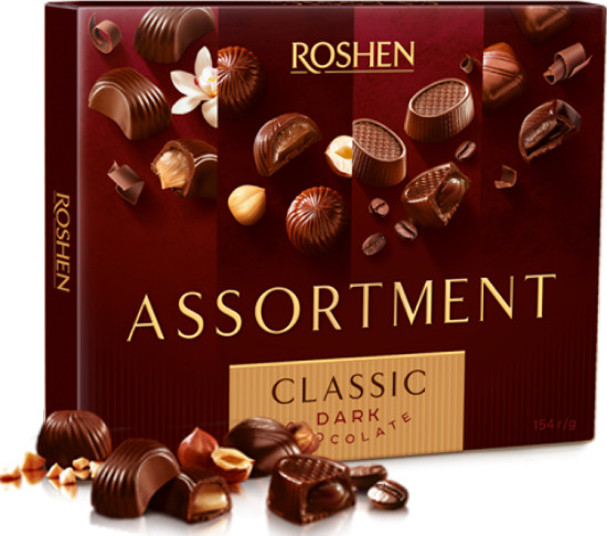 Коробочные конфеты Assortment Classic 154г