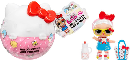 : Surprise Кукла в шаре Hello Kitty & Friends с аксессуарами lol 12 